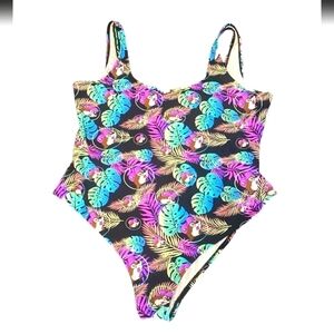 Buc-cee's one pc Tropical Swimwear XL